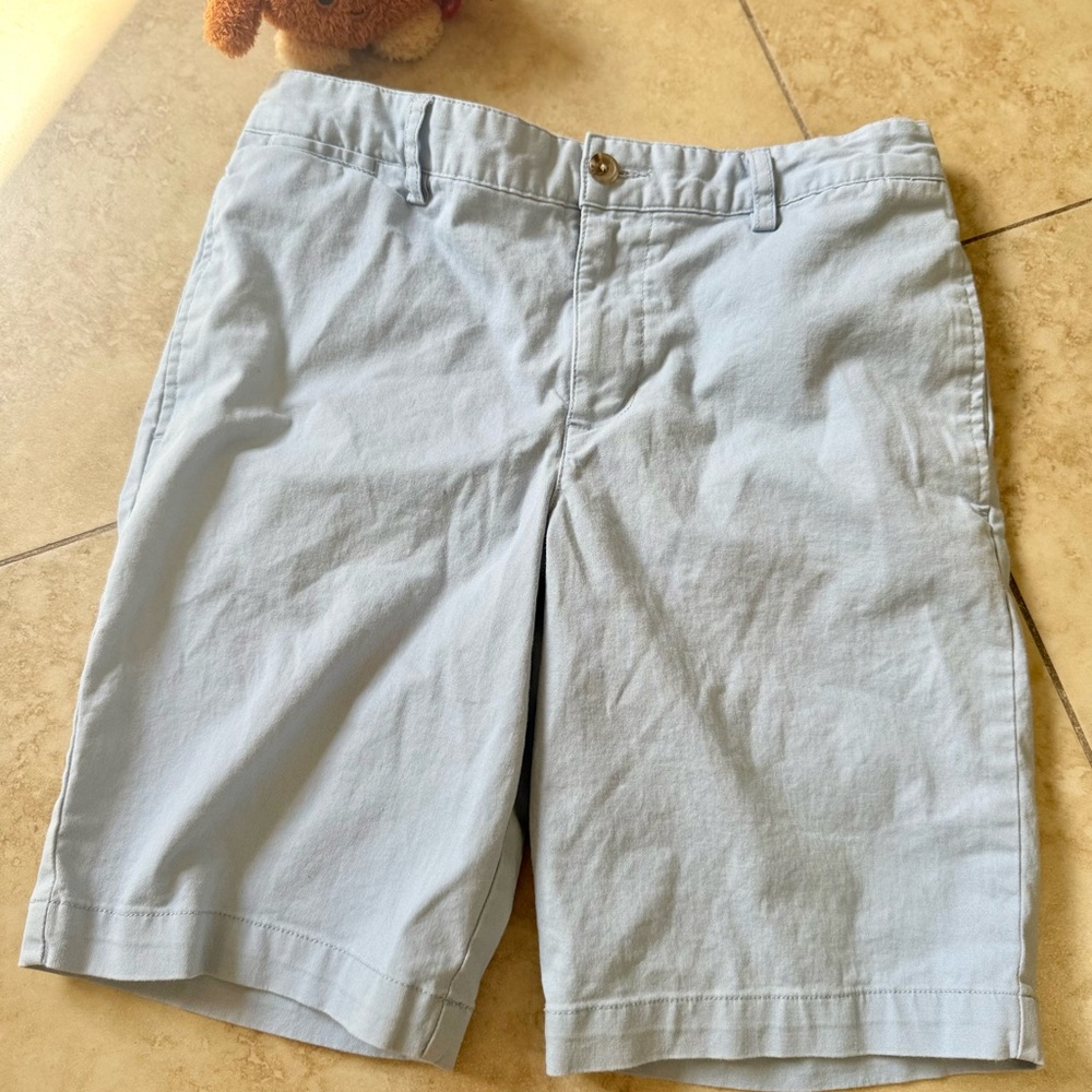 Polo by Ralph Lauren Boy’s Light Blue Flat Front Shorts